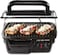 Tefal GC3060 3-In-1 Contact Grill, With Overbaking Function, Double Grill Surface When Opened as Table Grill/BBQ, Sandwich, Steak, Panini, Adjustable Thermostat, Non-Stick Coating, Grey