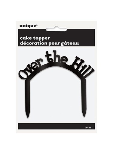 Unique Over The Hill Birthday Cake Topper