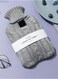 Hot Water Bottle with Soft Cover 1 Liter, Neck, Shoulders Pain Relief, Hot Cold Pack for Hot and Cold Therapy and Feet Warmer