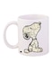 Snoopy Printed Coffee Mug White/Beige/Black