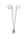 Walfront Stainless Steel Candle Wick Trimmer Oil Lamp Trim Scissor Candle Heart Clip Wick Trimmer Scissors Tool (Silver)