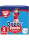 DODOT PANTS pa&ntilde;al-braguita T5 12-17 kg 30 u