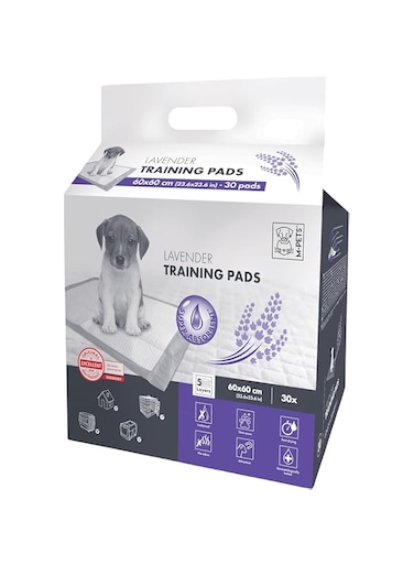M-PETS Lavender Training Pads 60x60cm 30 Pack