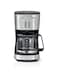 BLACK+DECKER 12-Cup Coffee Maker, 900W Programmable Drip Coffee Machine, 1.5L Glass Carafe, 24-Hour Timer, Keep Warm Function, LCD Display, Auto Shut-Off, Boil Dry Protection, Black - DCM85-B5