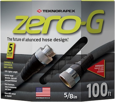 خرطوم Zero-G Teknor Apex 4001-100، 5/8 بوصة × 100