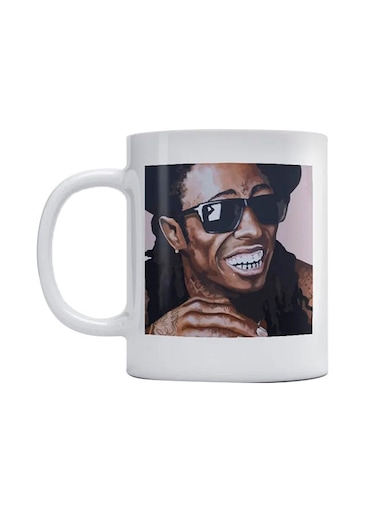 Mug 350ml Lil Wayne for Coffee and Tea White 350ml
