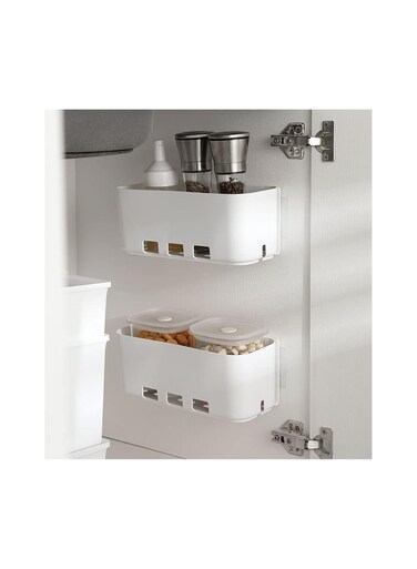 Piece Under Sink Organizer, Sliding Pull-Out Base Cabinet Storage, Wall-Mounted Storage Drawer Shelf Rack for Kitchen Bathroom Under sink