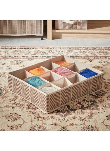 Box Ebase 12-Compartment Organizer 45 x 12 x 36 cm