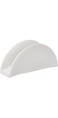 Porceletta Porcelain Napkin Holder, 5-Inch Size, Ivory