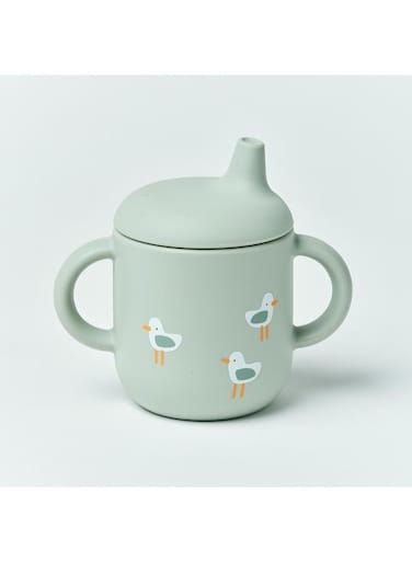LIFE Sippy Cup Sammy the Seagull Green