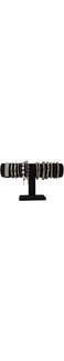 Beauenty Jewelry Display Bracelet Display Stand Black Velvet Stand Holder, for Home T Bar Watch Organizer