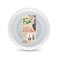Fun Festive Crystal-Like Disposable Plate 30cm White 5 PCS