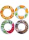 MRTURK REVHQ 4Pcs Fruit Scent Pods for Water Bottle Flavor Caps Water Bottles Sports Water Cup Suitable for Outdoor Sport