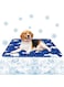 Aputue Pet Cooling Mat, 90x60cm Dog Cooling Mat, Non-Toxic Gel Self Cooling Pad, Large Pet Cooling Mat, Tear and Moisture Resistant Ice Cooling Pad for Dogs and Cats