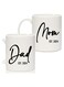 NEW ARRIVALS New Parents Gifts for Couples, New Mom Dad Gifts for Women - Dad Mom to Be Gifts for Expecting Mom Dad Mugs Est 2024, Baby Shower Gender Reveal Gifts