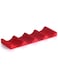 Beer Wine Bottle Rack Organiser Holder Mat Stacking Tidy Placed Tool, Kitchen Cabinet Fridge Storage Organizer Silicone Bottle Stacking Mat, Red