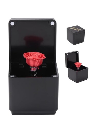 Pop Up Rose Gift Box, Azonee Surprise Pop Up Box for Valentine's Day, Christmas, Birthday Gifts, Unique Classroom Gift, Romantic Rose Box for Special Occasions