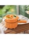 Masroo Electric Hot Pot with Steamer, Portable Rapid Mini Noodles Cooker, Multifunctional Non-Stick Electric Pot for Raman, Soup, Noodles, Steak, Oatmeal, Rapid, with Temperature Control