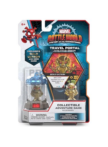 Funko Marvel Battleworld: Series 1 Travel Portal &ndash; Gold Ultron