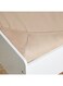 Box Ballina Solid Cotton Twin Fitted Sheet 200 x 33 x 120 cm
