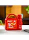 Lunch Box with Water Bottle for Kids- RF10824  Plastic Lunch Box with a Handle and Water Bottle Perfect for Schools with Durable and Leak-Proof Construction Assorted Colours