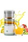 Portable Blender, Electric Citrus Juicer Rechargeable Hands Free Masticating Orange Juicer Lemon Squ
