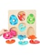 Wooden Puzzles for Toddlers 1-3, Montessori Toys for 3 4 5 6 Year Old Boy Girl Birthday Easter Gifts, Dinosaur Match Eggs Peg Puzzles, Preschool Learning Toys for Toddlers