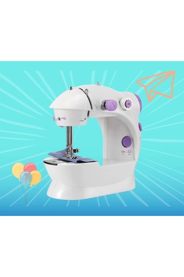 Toy Mechanical Realistic Sewing Machine for Kids - Educational and Fun Toy Sewing Machine