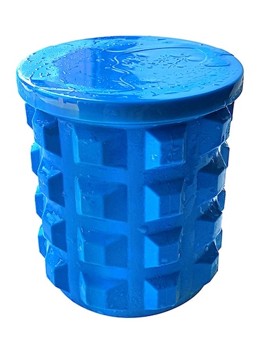 Large Ice Cube Maker Mold Blue 131 x 131 x 146mm