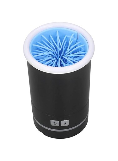 Denash Pet Washer, Automatic Dog Washer USB Rechargeable Soft Brushes Muddy Cleaner, Portable Pet Foot Cleaner for Small Medium Dogs Cat