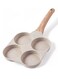 Egg Pan Omelette Pan, 4-Cup Nonstick Granite Omelette Skillet - Pancake Pan and Healthy Egg Cooker Suitable for Gas Stove &amp; Induction Cookware