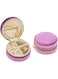 Plush Velvet Travel Jewelry Box Organizer, Travel Jewelry Case, Mini Jewelry Travel Case   Jewelry Travel Organizer, Travel Jewelry Organizer, Small Jewelry Box Travel, Jewelry Travel Box - Lilac