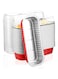 KASTWAVE 50pcs Disposable Aluminum Foil Mini Loaf Pans with Lids - 6.8oz Small Baking Tins for Bread &amp; Desserts, Versatile Bakeware Containers in Red Color