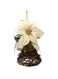 Christmas Magic Christmas Rattan Bell, 13 cm x 21 cm Size, Champagne Gold