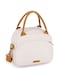 TERRIFI Stylish and Spacious Lunch Bag Set, Perfect for Work, School, Picnics, and Travel - Includes Utensils and Insulated Tote Bag (Beige)