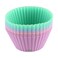 Silicone Muffin Moulds 8-Piece Set   BPA-Free Food Grade Non-stick Reusable Baking Cups   Multicolour Cupcake &amp; Dessert Liners