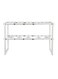 2 Tier Expandable Under Sink Storage Shelf Rack Adjustable Storage Shelving Unit Cabinet Organizer for Kitchen Bathroom Home