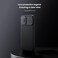 Iphone 16 Pro Case Camsheild Pro Case With Slide Camera Lens Protection PC Back &amp; TPU Frame Bumper Protection Anti Fingerprint Soft Delicate Touch Compatible for IPhone 16 Pro Black