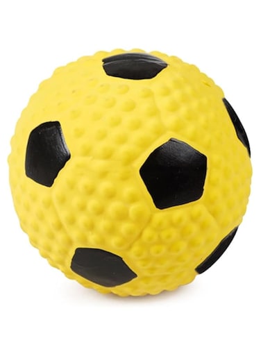 Crinkle Play Ball Dog Toy S - Multicolor - 1pc