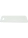 Compact White Small Plastic Cutting Board, 33 cm, CNCB01 - Vegetable, Bread, Fruit, Meat Cutting Board, Chopping Board White 33x20x1cm