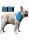Dog Bandana Instant Cooling Bandana Scarf 2 Pcs Summer Pet Bandana Cats Collar Ice Collar Towels for Small Medium Large Dog (Blue, S)