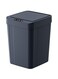 13L Electric Trash Can with Lid, Smart Electric Plastic Narrow Trash Can (Living Room, Bedroom, Office, Kitchen), Black