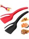 PCS 2 in 1 Grip and Flip Spatula Tongs Spatulas for Kitchen use Eggflipper Spatulaflipper Eggturner Pancake Fish French