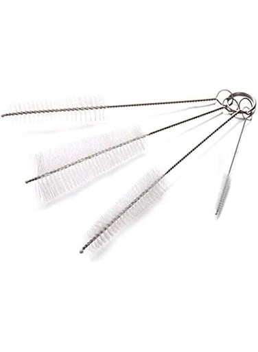 4pcs Multi-Functional Teapot Brush Pot-Nozzle Cleaning Brushes Fine-Mouth Bottle Cup Pipe Brush