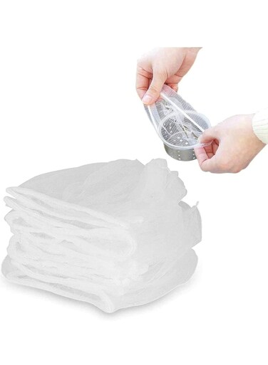 300 Pcs Disposable Sink Garbage Bags Flexible and Extendable Sink Strainer Bags for Kitchen Bathroom Sink Filter