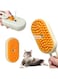 AquaFalcon Cat Steam Brush - Spray Design, 3 in 1 Cat Steamy Brush with Steamer, Pet Spray Hair Comb, Steam Brush for Dogs - Suitable for All Pets -Pet Spray Hair Comb