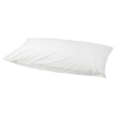 Cotton Lyocell Blend Pillowcase, White, 50x80 cm