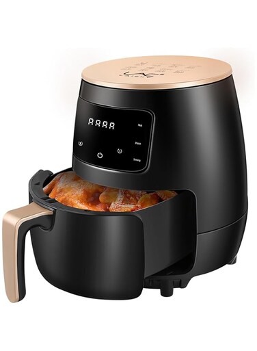 Air Fryer 6L,8-in-1 Functions,Air Fry,Roast,Bake,Broil,Dehydrate,Digital Touchscreen Air Fryers Nonstick &amp; Dishwasher-Safe Basket,Stainless