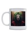 Lion Joker Printed Mug White/Green/Red 350ml