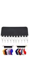 DAYONG 2PS Cap Organizer Hanger, Hat Organizer for Closet with 10 Stainless Steel Clips Suit for Organize Your Clothes, Underwear, Socks or Towel, Keeping Closet Clean and Save Place